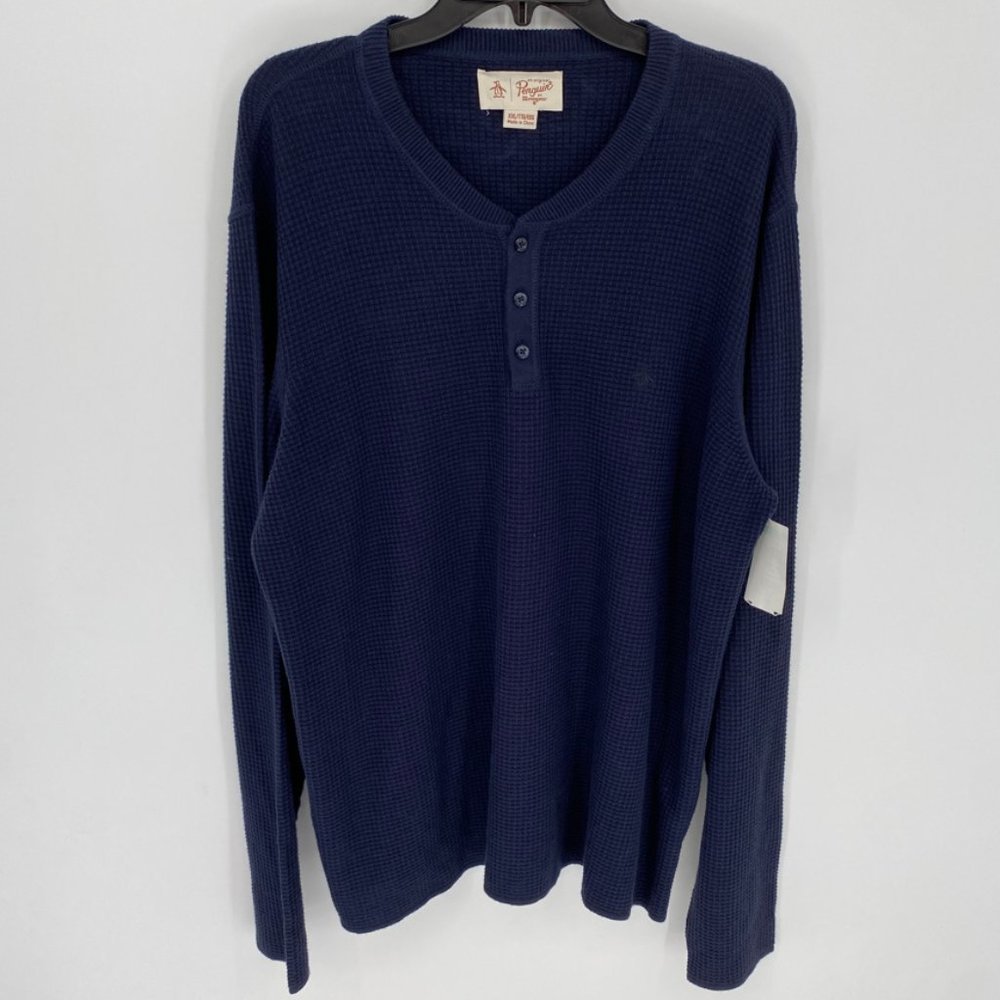 Original Penguin Men's Blue Sweater